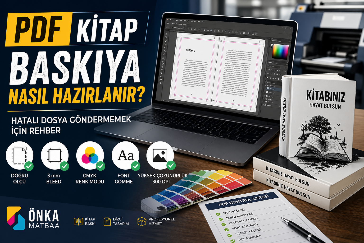 PDF Kitap Baskıya Nasıl Hazırlanır